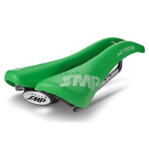 SMP Stratos Saddle 131x266mm Carbone Rails - Italien Green