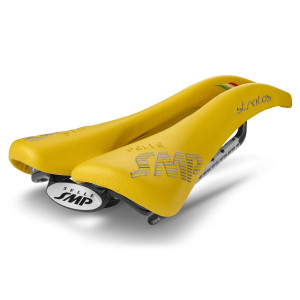 SMP Stratos Saddle 131x266mm Carbone Rails - Yellow