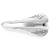 SMP Stratos Saddle 131x266mm Stainless Steel Rails - White