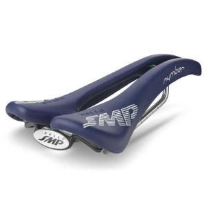 SMP Nymber Saddle 139x267mm Stainless Steel Rails - Blue