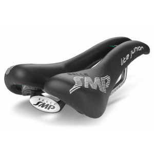 SMP Lite Junior Saddle 138x234mm Rails Inox - Black