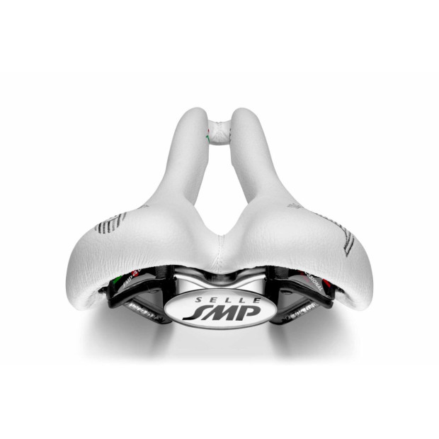 SMP Lite Junior Saddle 138x234mm Rails Inox - White