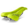 SMP Lite 209 Saddle 139x273mm Stainless Steel Rails - Fluo Yellow