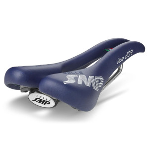 SMP Lite 209 Saddle 139x273mm Stainless Steel Rails - Blue