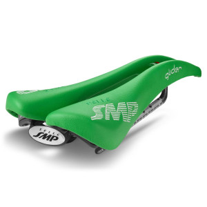 Saddle SMP Glider 266x136 mm Carbon Rails - Italian Green