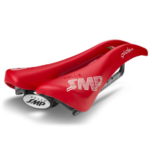 Saddle SMP Glider 266x136 mm Carbon Rails - Red