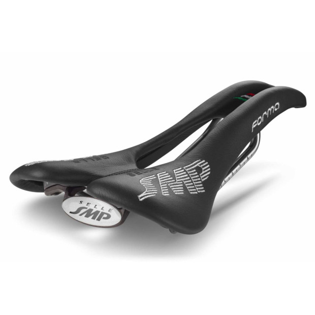 SMP Forma Saddle 137x273mm Stainless Steel Rails - Black