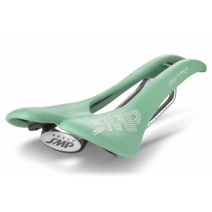 SMP Forma Saddle 137x273mm Stainless Steel Rails - Celestial Green