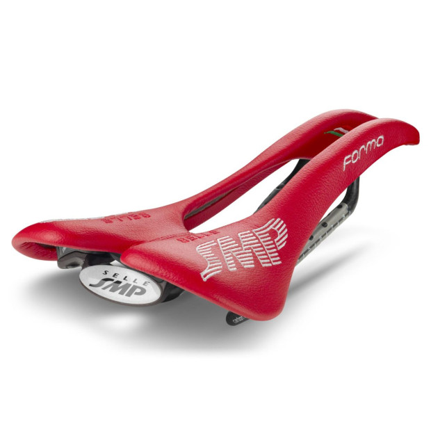 SMP Forma Saddle 137x273mm Carbone Rails - Red
