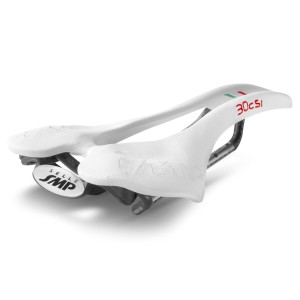 SMP F30Csi Saddle 150x250mm Carbon Rails - White