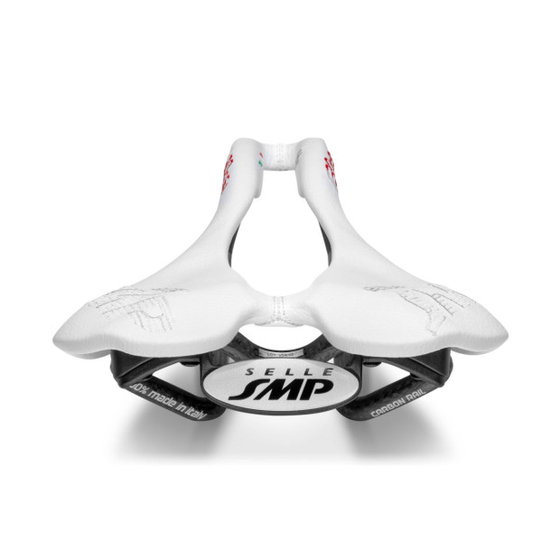 SMP F30Csi Saddle 150x250mm Carbon Rails - White