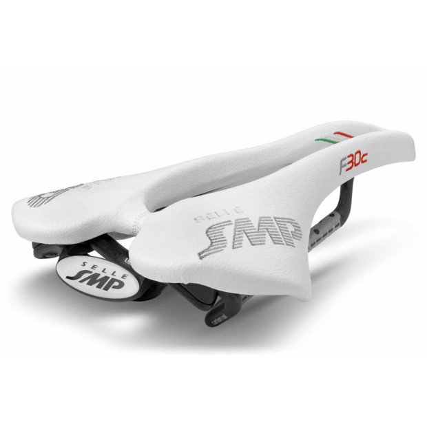 SMP F30C Saddle 150x249mm Carbon Rails - Blanc