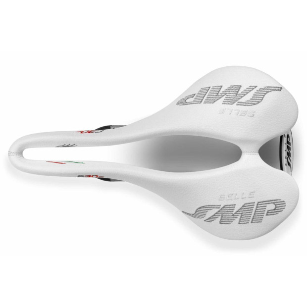 SMP F30C Saddle 150x249mm Carbon Rails - Blanc