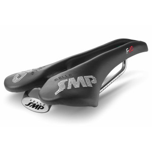 SMP F20 Saddle 135x277mm Stainless Steel Rails - Black
