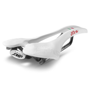 SMP F20Csi Saddle 135x250mm Carbon Rails - Blanc