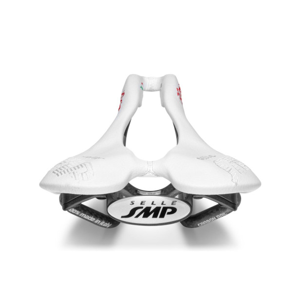 SMP F20Csi Saddle 135x250mm Carbon Rails - Blanc