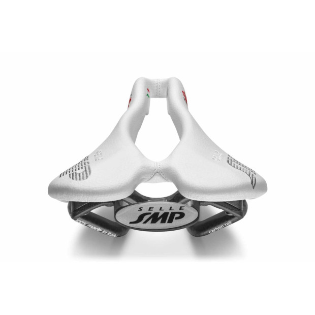 SMP F20C Saddle 134x250mm Carbon Rails - White