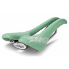SMP Dynamic Saddle 138x274mm Stainless Steel Rails - Celestial Green