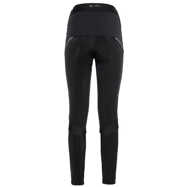 Vaude Women's Long Bib Shorts Matera Warm Tight Black