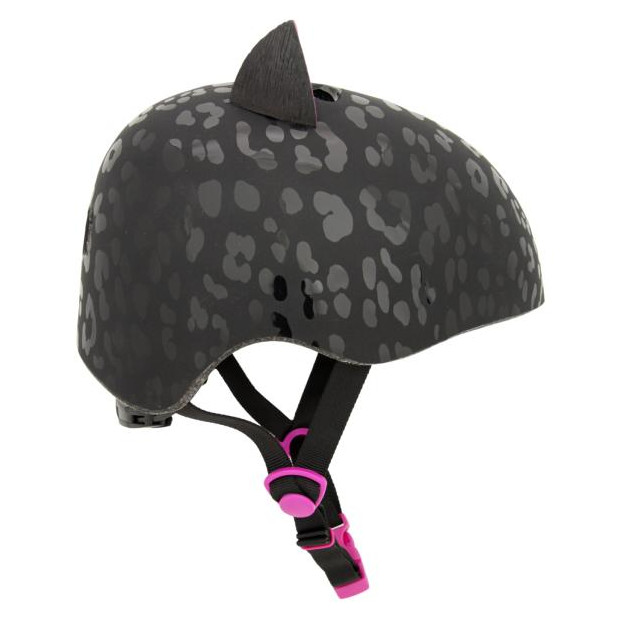 C-Preme Child Helmet Raskullz Leopard Kitty BLK - 8 +