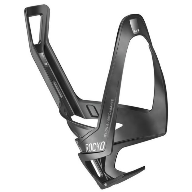 Elite Rocko Carbon Bottle Cage - Mat White