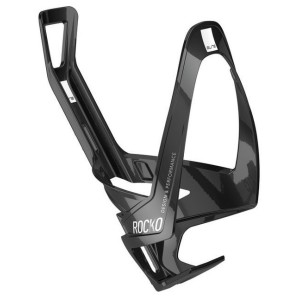 Elite Rocko Carbon Bottle Cage - Glossy White