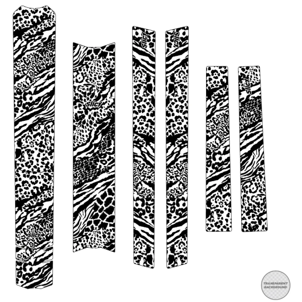 Slicy Sublimistick Colors Frame Protectors - Matt