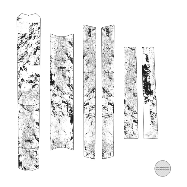 Slicy Sublimistick Colors Frame Protectors - Matt