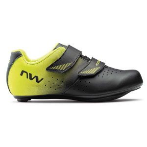 Northwave Core Junior Road Child Shoes - Black/Yellow