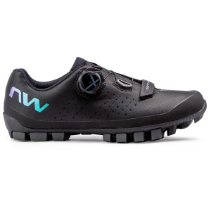 Northwave Hammer Plus Women's MTB/Gravel Shoes - Black/Iridescent