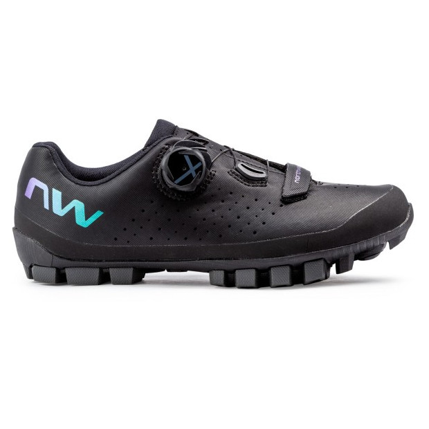 Northwave Hammer Plus Women's MTB/Gravel Shoes - Black/Iridescent