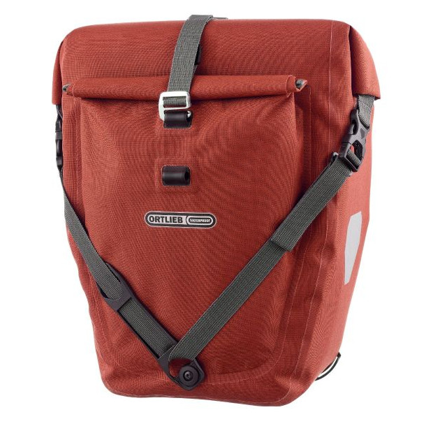 Ortlieb Back-Roller Core QL2.1 Bike Panniers - Dark Red