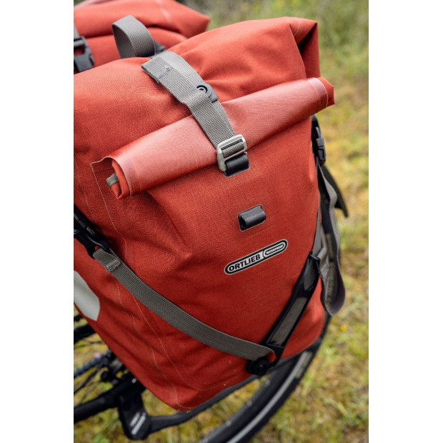 Ortlieb Back-Roller Core QL2.1 Bike Panniers - Dark Red