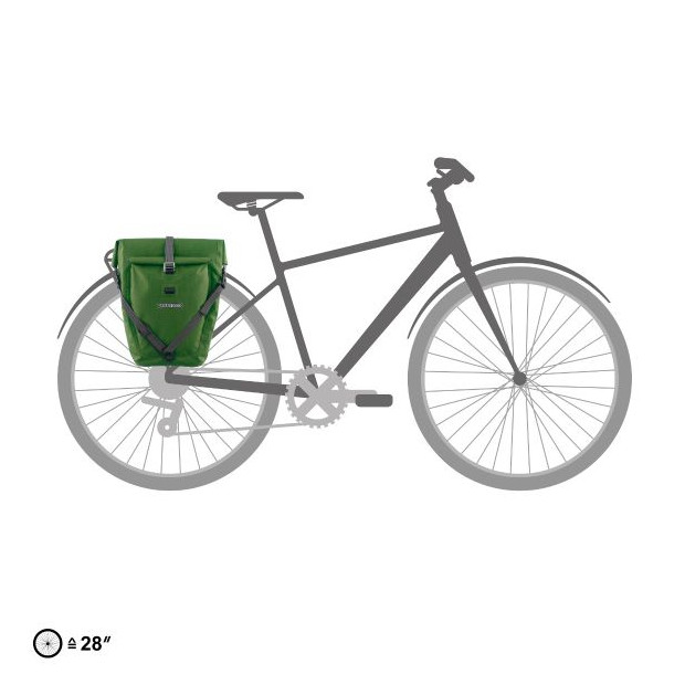 Ortlieb Back-Roller Core QL2.1 Bike Panniers - Moss Green