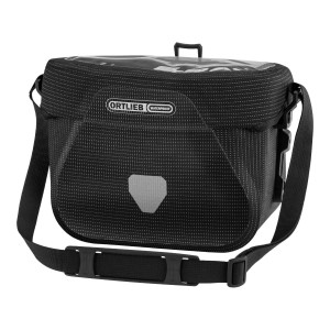 Ortlieb Ultimate Six High Vis Handlebar Bag 6,5L - Black