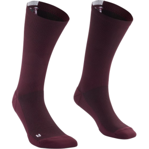 Chaussettes Hautes Mavic Logo - Aubergine Corde