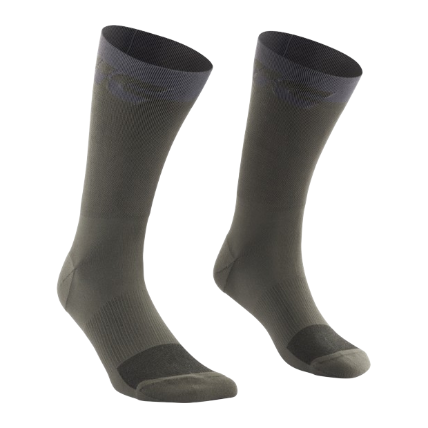 Mavic Ksyrium High Top Socks - Army Green/Carbon