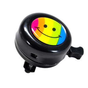 PNA Smile Bike Bell - Black Steel