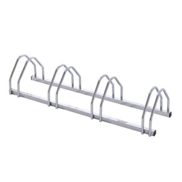 Mottez Floor Rack 4 Bike - 3 Tyre Widths