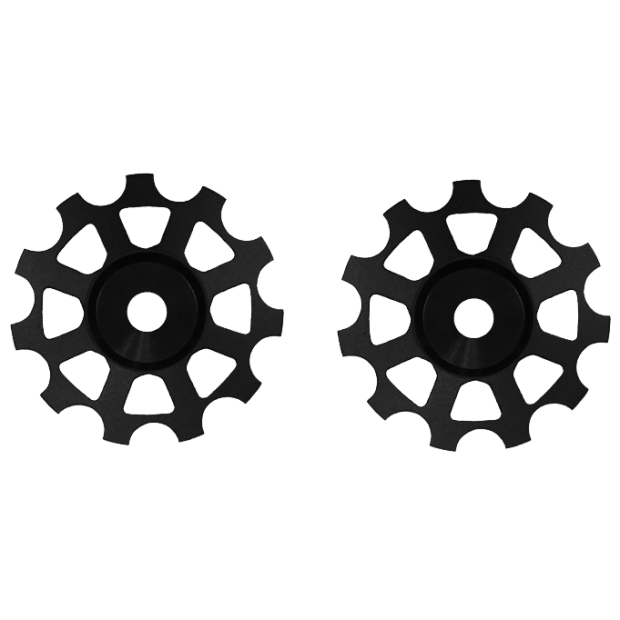 Pair of Nova Ride Ceramic Rear Derailleur Polleys 11 Teeth Shimano 11/12 Speeds