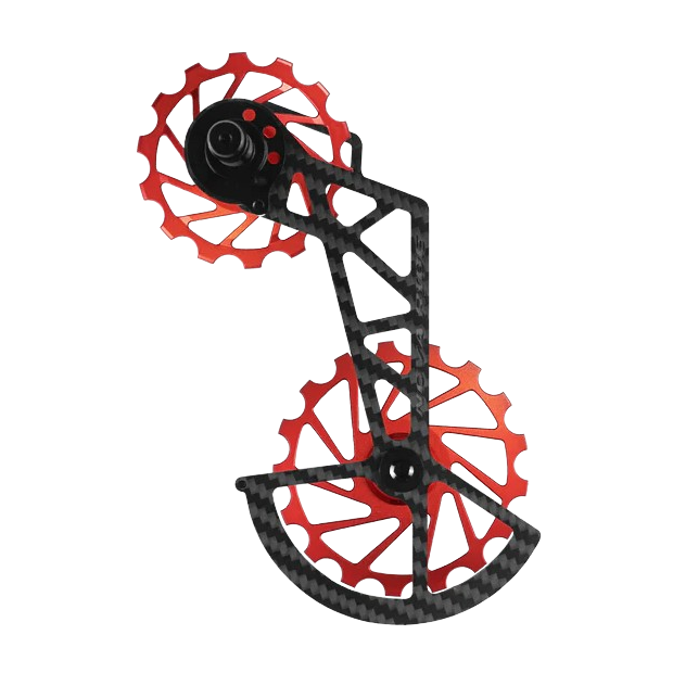 Nova Ride Carbon Rear Derailleur Cage and Ceramic Pulleys for Shimano Ultegra/Dura Ace 12 Speeds