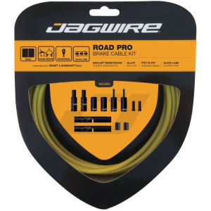 Jagwire Road Pro Cable and Housing Kit - Yellow