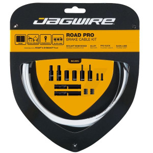 Jagwire Road Pro Cable and Housing Kit - White