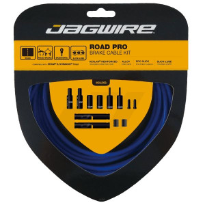 Jagwire Road Pro Cable and Housing Kit - Blue