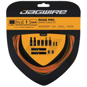 Jagwire Road Pro Cable and Housing Kit - Orange