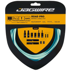 Jagwire Road Pro Cable and Housing Kit - Bianchi Celeste