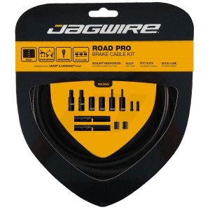 Jagwire Road Pro Cable and Housing Kit - Stealth Black