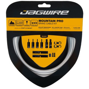 Jagwire Mountain Pro Cable and Housing Kit - White