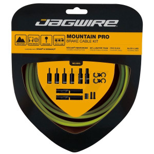 Jagwire Mountain Pro Cable and Housing Kit - Yellow