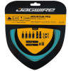 Jagwire Mountain Pro Cable and Housing Kit - Bianchi Celeste